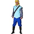 Adult John Smith Costume | Men's Conquistador Halloween Outfit with Shirt, Pants, & Belt Strap