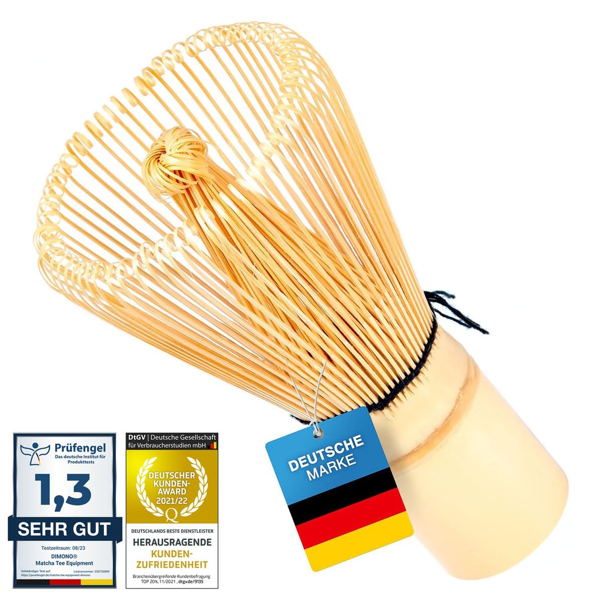 Original Matcha Whisk with 100 bristles, Bamboo Whisk - The Tea Ceremony Gift