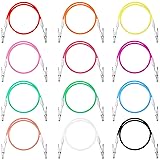 Patelai 12 Pcs Silicone Dental Bib Clips Colorful
