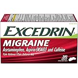 Excedrin Migraine Caplets for Migraine Pain Relief, 200 count