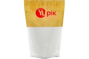 Yupik Mediterranean Fine Sea Salt, 1 kg, Gluten-Free, Kosher, Natural Minerals, Pure Flavour & Perfect for Cooking, Grilling 