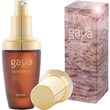 Gaya Cosmetics Vegan Foundation Primer - Make Up Foundation Transparente Deckend Mattierende Grundierung für alle Hauttypen