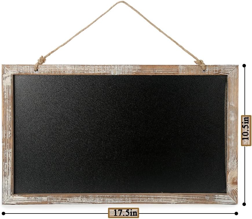 CALIFORNIA CADE ELECTRONIC Chalkboard - Chalkboard Sign-Vintage Framed Kitchen Chalkboard-Decorative Chalk Board for Rustic Wedding Signs, Kitchen Pantry & Wall Decor (3, 10.517.5 in): Home & Kitchen