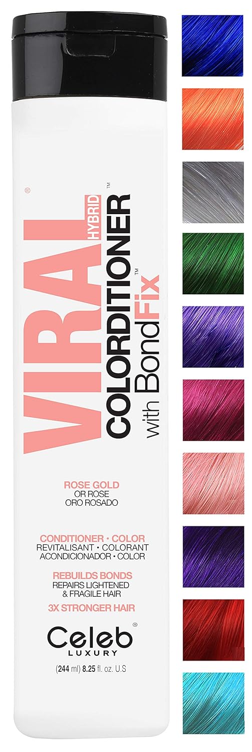Celeb Luxury Viral Colorditioner Pastel Rose Gold 244ml