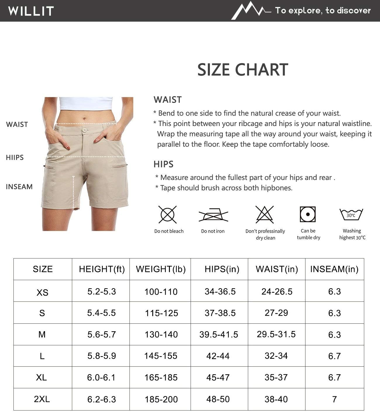 Willit Women's Hiking Cargo Shorts Stretch Golf Active Shorts Water Resistant Outdoor Summer Shorts with Pockets 5" : Sports & Outdoors