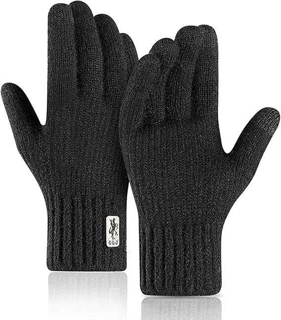 Amazon Caseeto メンズ 手袋 ニットグローブ 男性用 厚手 自転車てぶくろ 男の子 通勤通学 タッチパネル可能 スポーツ手袋 運動 ランニング ジョギング サイクリング 優れたフィット感 滑り止め 手袋 男性プレゼント 手袋 通販