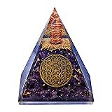 Anaya Agate Orgone Pyramid Aquamarine Crystal