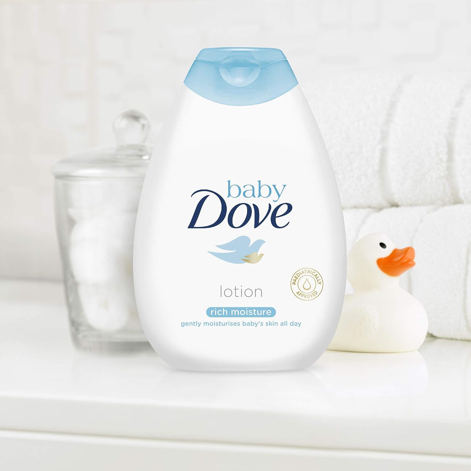 Dove Baby Rich Moisture Lotion 400 ml, 400 ml (Pack of 1) - Image 5