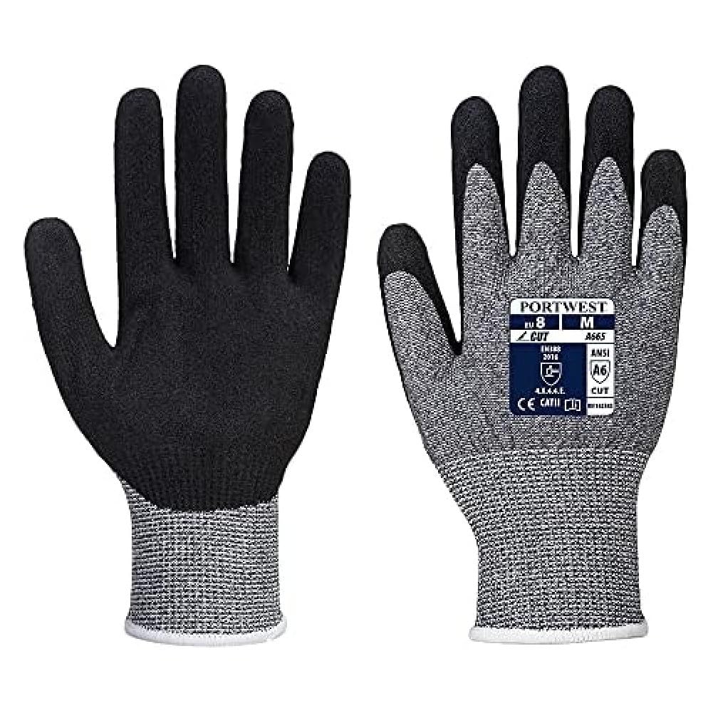 Portwest A665 VHR Advanced Cut Resistant Glove Gray, Small