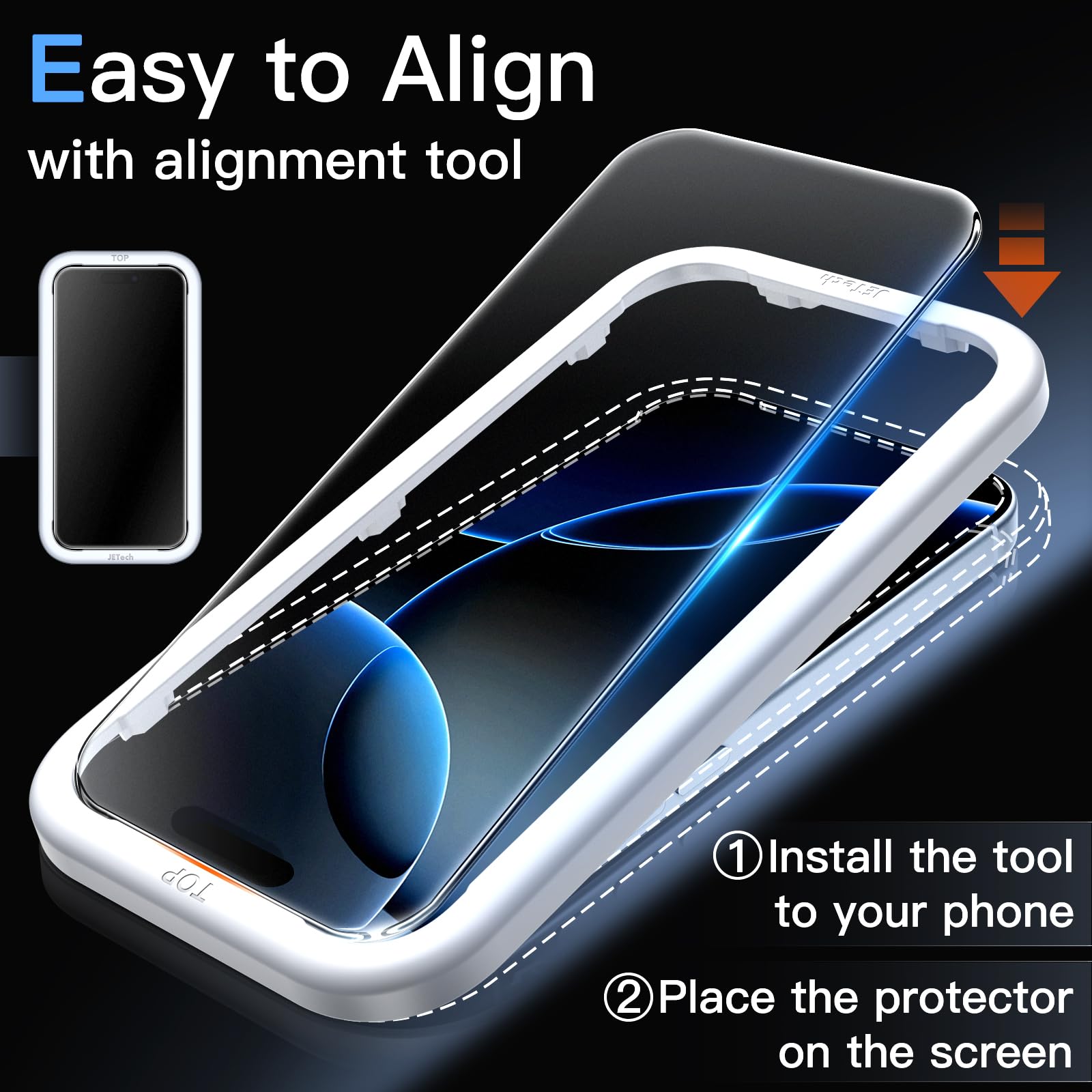 Matte Screen Protector for iPhone 17 / 17 Air / 17 Pro / 17 Pro Max, 2-Pack