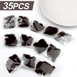 sularpek Invisible Hair Nets 35pc Brown Elastic Edge Mesh for Ballet Dancer view 5