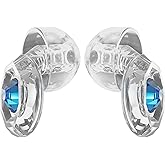 Eargasm Clicks Earplugs - Reusable Noise Reduction Ear-Plugs with Customizable Gemstone Faceplates - Hearing Protection for Noise Sensitivity at Live Concerts, Motorcycles, Sports Events, Festivals