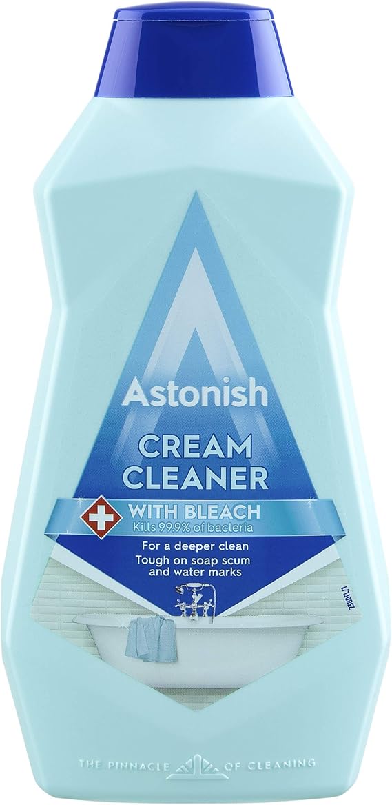 Astonish Cream Cleaner With Bleach 500ml Amazon.co.uk Health