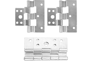 SYUNSXOON 3 Pack Door Hinges for Combination Doors Replacement for Elixir Mobile Homes Exterior Door Hinge