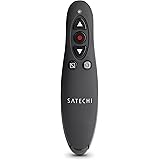 Satechi Bluetooth Rechargeable Wireless Pointer Control Keynote / Powerpoint Presentation Remote Control