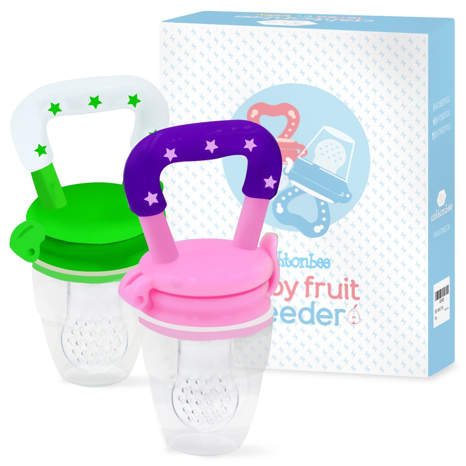 Baby Fruit Feeder Pacifier (2 Pack) Fresh Food Feeder