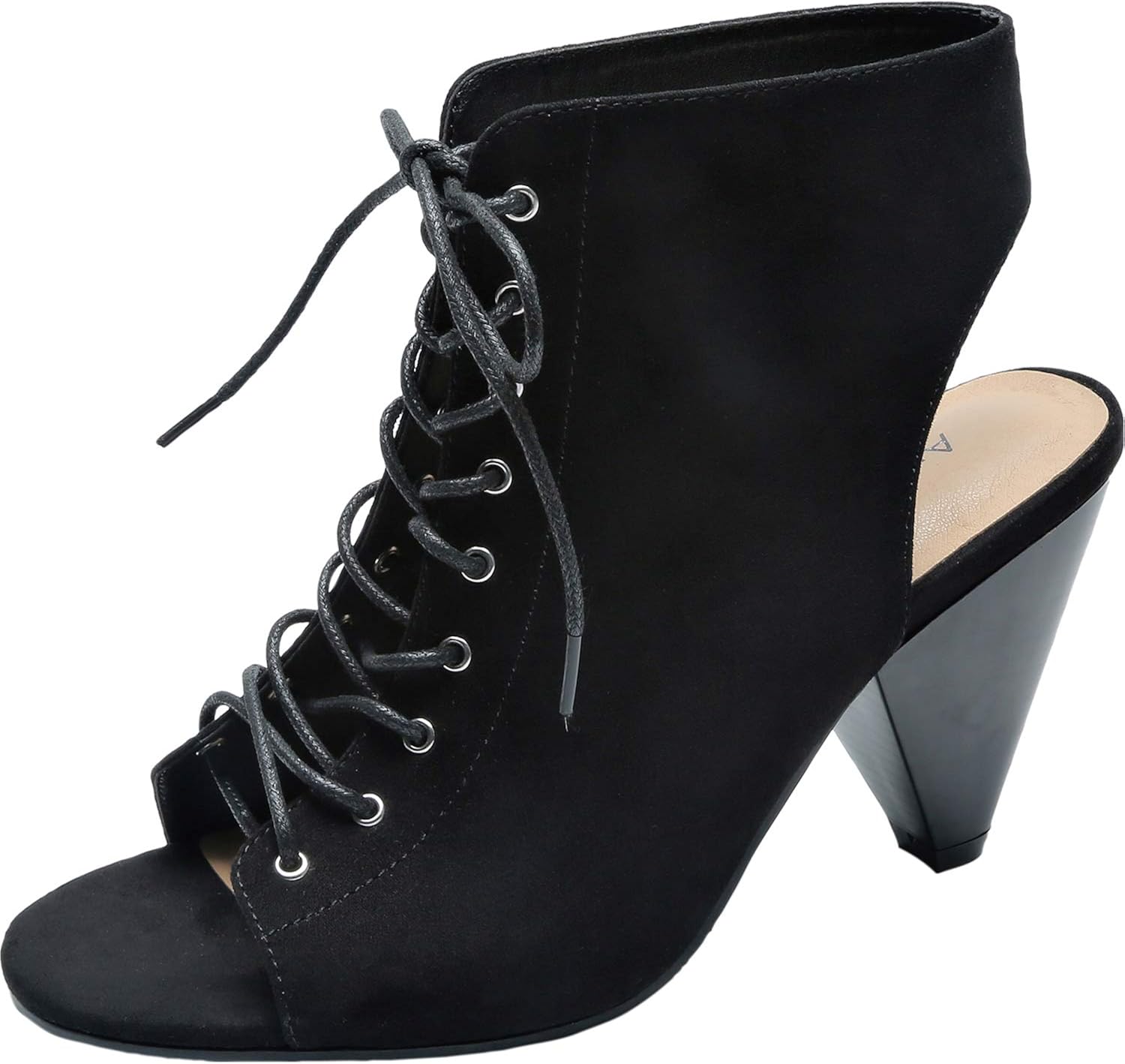 women's wide heel shoes