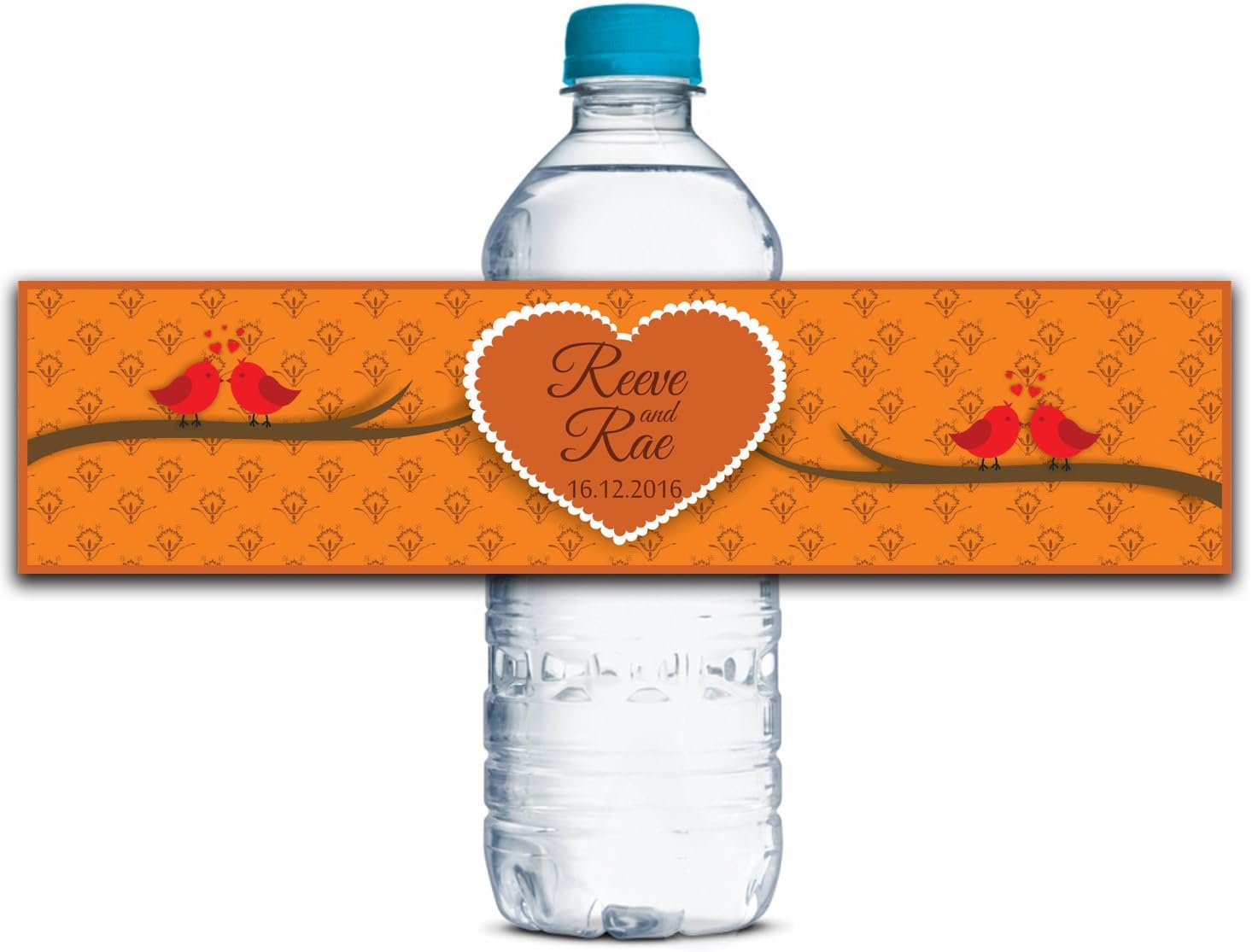 Personalized Water Bottle Labels Adhesive Waterproof