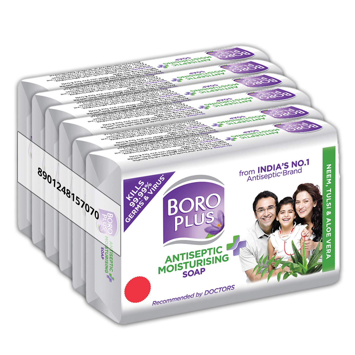 Grab Deal BOROPLUS Antiseptic Soap (Pack of 6)