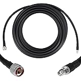 GEMEK 36ft SMA Male to N Male Cable, Low Loss