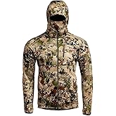 SITKA Traverse Hoodie - Breathable Heavyweight Fleece Mens Camo Sweatshirt, Optifade Subalpine, Extra Large