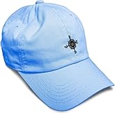 Custom Soft Baseball Hat Embroidered Dad Hat Nautical Compass Men & Ladies Baseball Cap Cotton