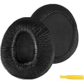 Geekria Replacement Ear Pads for Sony MDR-Z600, Z900, V600, V900, V900HD, 7509, 7509HD Headphones Ear Cushions, Repair Parts (Black)