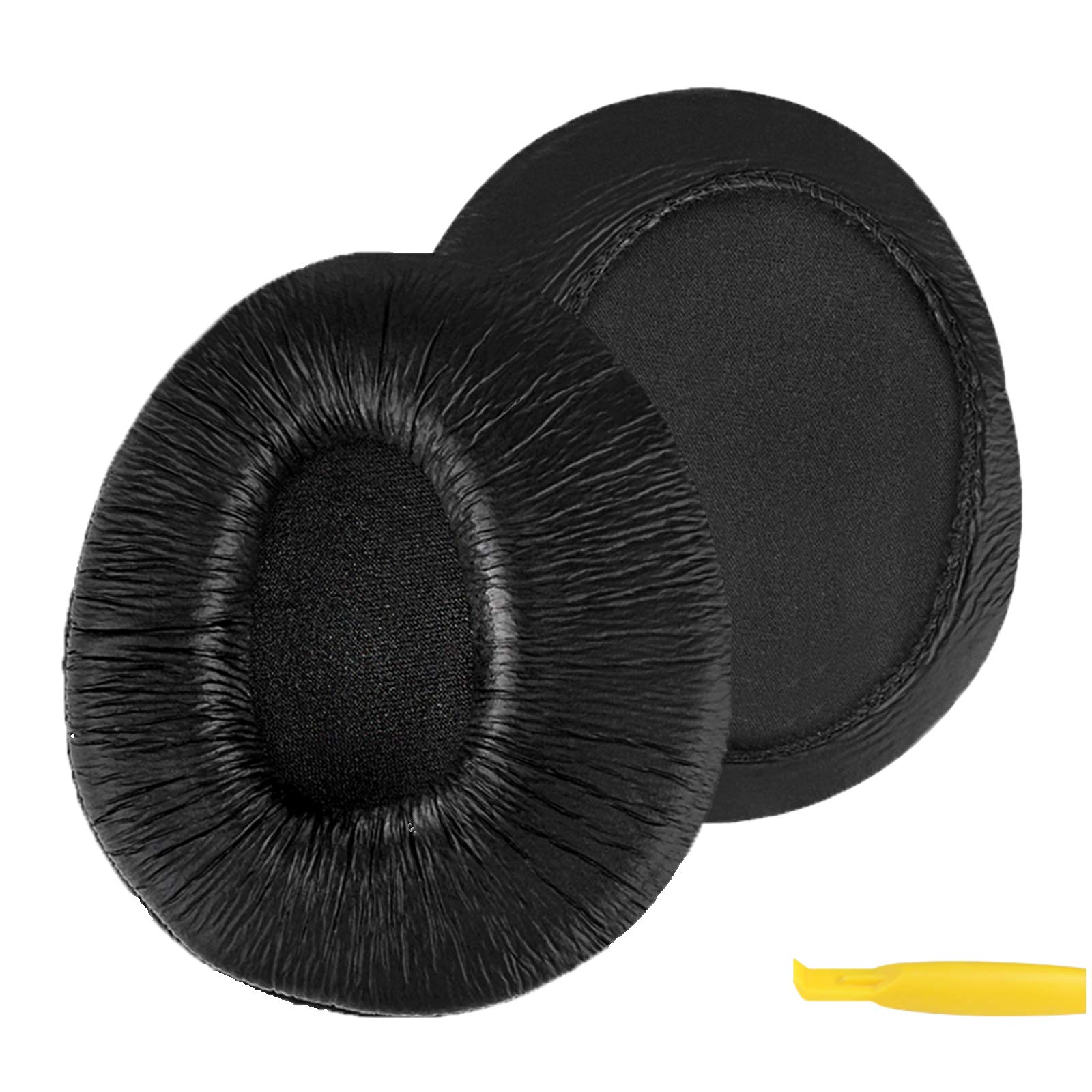Geekria Replacement Ear Pads for SONY MDR-Z600, Z900, V600, V900, V900HD, 7509, 7509HD Headphones Ear Cushions, Repair Parts (Black)