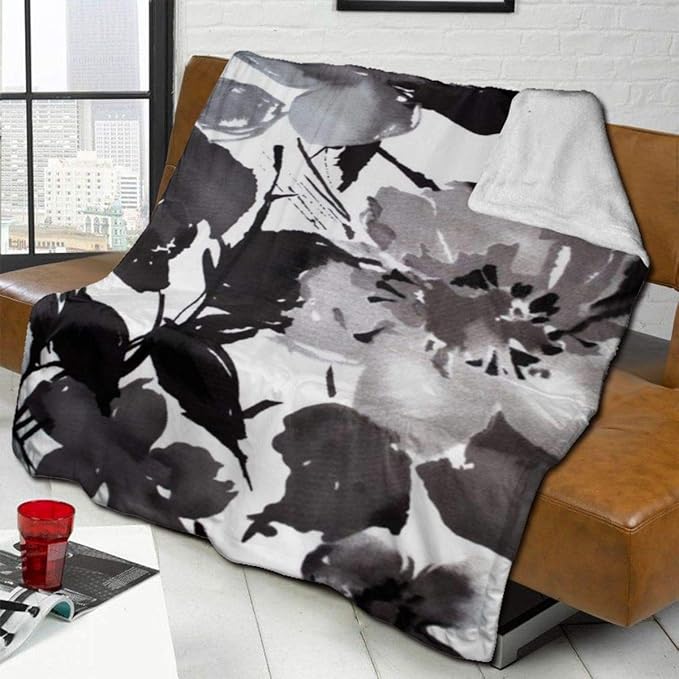 KCOUU - Manta moderna de franela para sofá o cama, diseño vintage