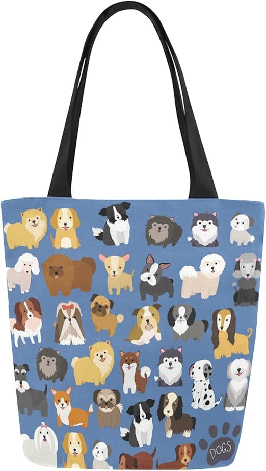 dog canvas bag