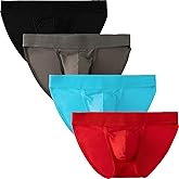 Summer Code Mens Micro Mesh Stretch Bikini Briefs Pouch Underwear