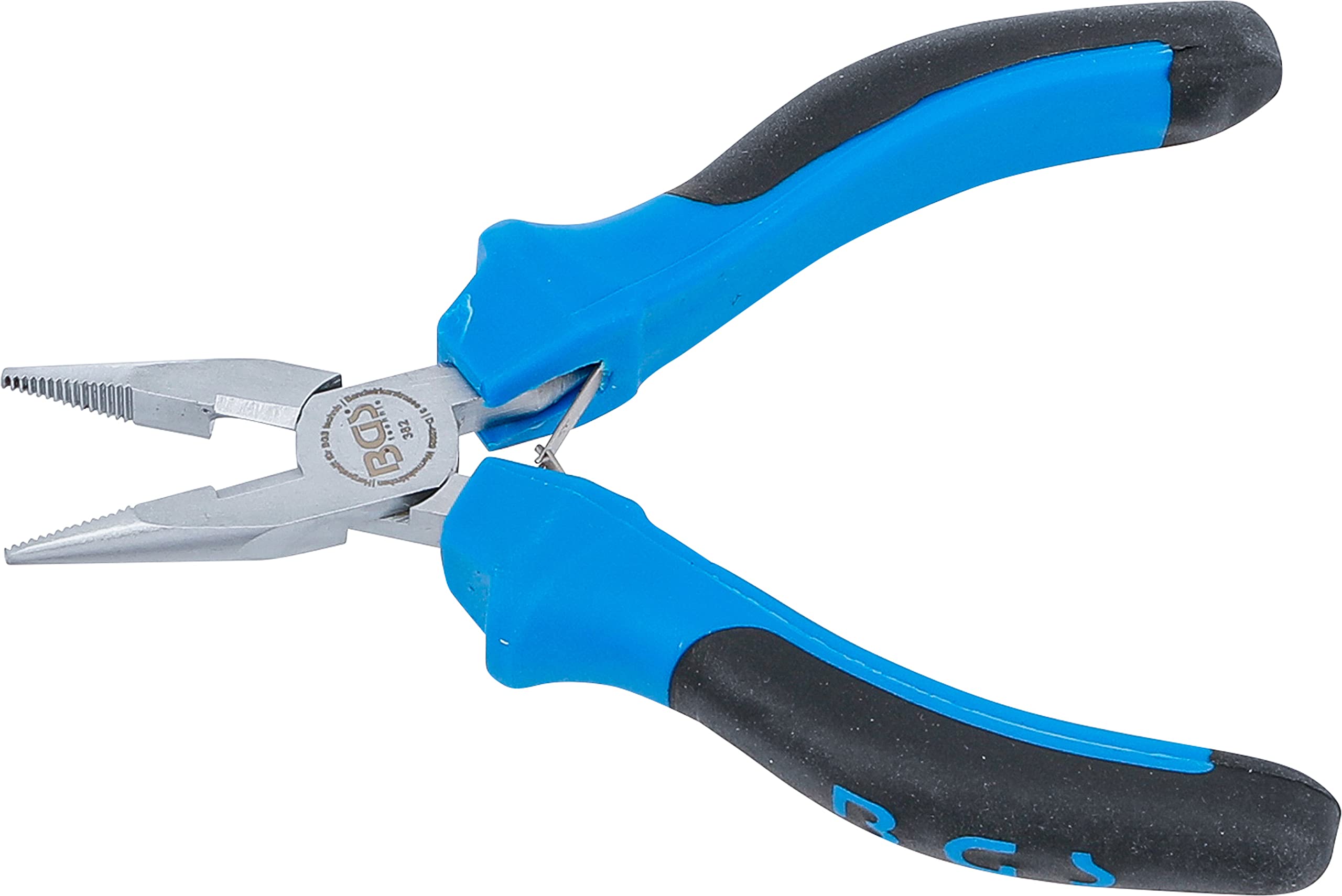 BGS 382 | Electronic Long Nose Pliers | straight | spring loaded | 130 mm