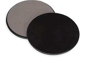 EDIDIE Core Sliding Discs - Dual Sided Workout Sliders for Carpet & Hardwood Floor - Home Ab Pads Exercise Equipment Fitness Sliders for Women and Men