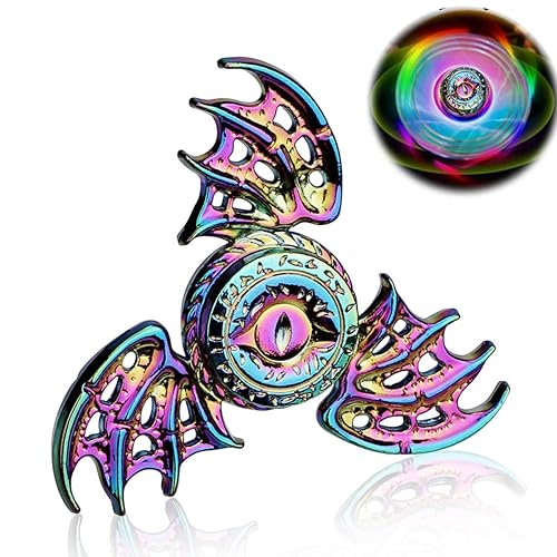 Phoenix Cool Fidget Hand Spinners Dragon Wing Finger Spinner Metal Focus  Stainless Steel Fingertip Gyro Stress Relief Spiral Twister Toy Party  Favors
