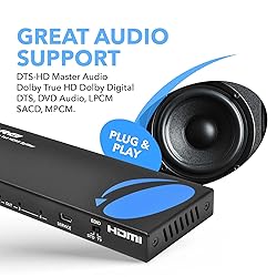 OREI HDMI Splitter 1 in 4 Out – 4K@30Hz HDMI 2.0