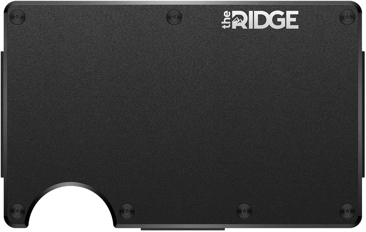Portafogli e porta documenti Minimalista Metallo Blocco RFID The Ridge  Portafoglio Originale Clip Banconote Portafoglio sottile da uomo  urban-earth.co.uk