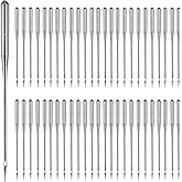 50 Pcs Universal Sewing Machine Needles Size 75/11 Sewing Needles Machine Heavy Duty Quilting Embroidery Machine Needles Regular Point Machine Needles Compatible with Singer Brother Sewing Machine