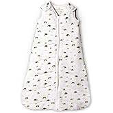 NINTARABABY 1.5 TOG Sleep Sack - Premium Organic Cotton, Soft, Breathable, Wearable Blanket for Newborns, Infants & Toddlers (0-6 Months), Unisex Baby Sleeping Bag, Gifts for Babies