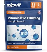 Zipvit Vitamin B12 1100mcg High Strength 360 Tablets Vegan Methylcobalamin