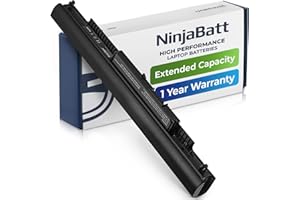 NinjaBatt 807956-001 HP Battery for HS04 HS03 807957-001 807611-421 HSTNN-LB6U Notebook 15-AY039WM TPN-I119 G4/G5 240 245 246 250 256 - High Performance