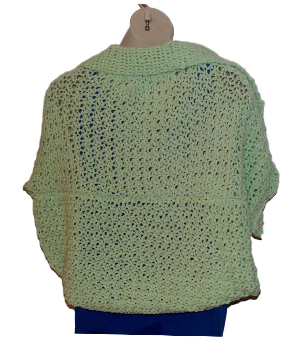 crochet short cardigan