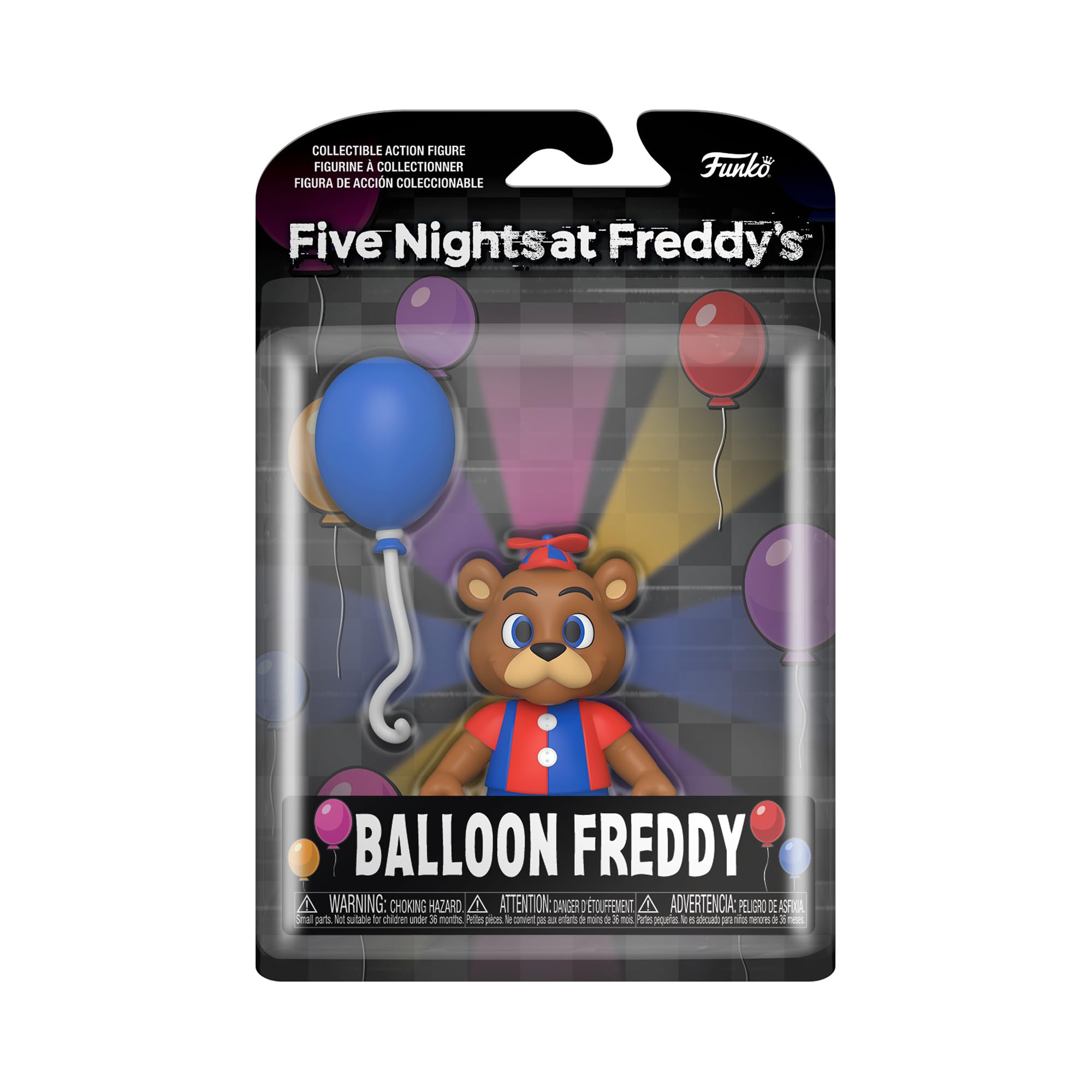 Funko Action Figure: Five Nights At Freddy's (FNAF) SB - Balloon Freddy Fazbear - Collectable Toy - Gift Idea - Official Merchandise