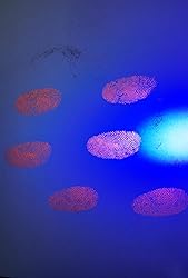 Red Fluorescent Fingerprint Powder, 30ml
