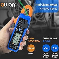 OWON CM2100 Mini Digital Clamp Meter 100A AC DC