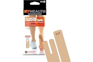 KT Tape, Plantar Fasciitis Tape, Foot Soreness Relief System, 8 Applications
