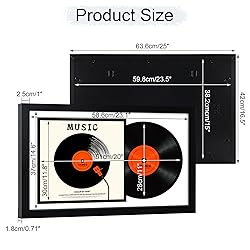 ccdcc 16.5x25 Vinyl Record Display Frame 1