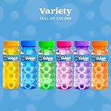 JOYIN 12 Pack Bubble Bottles with Wands 4oz 118ml 6 Colors Kids Toy view 7