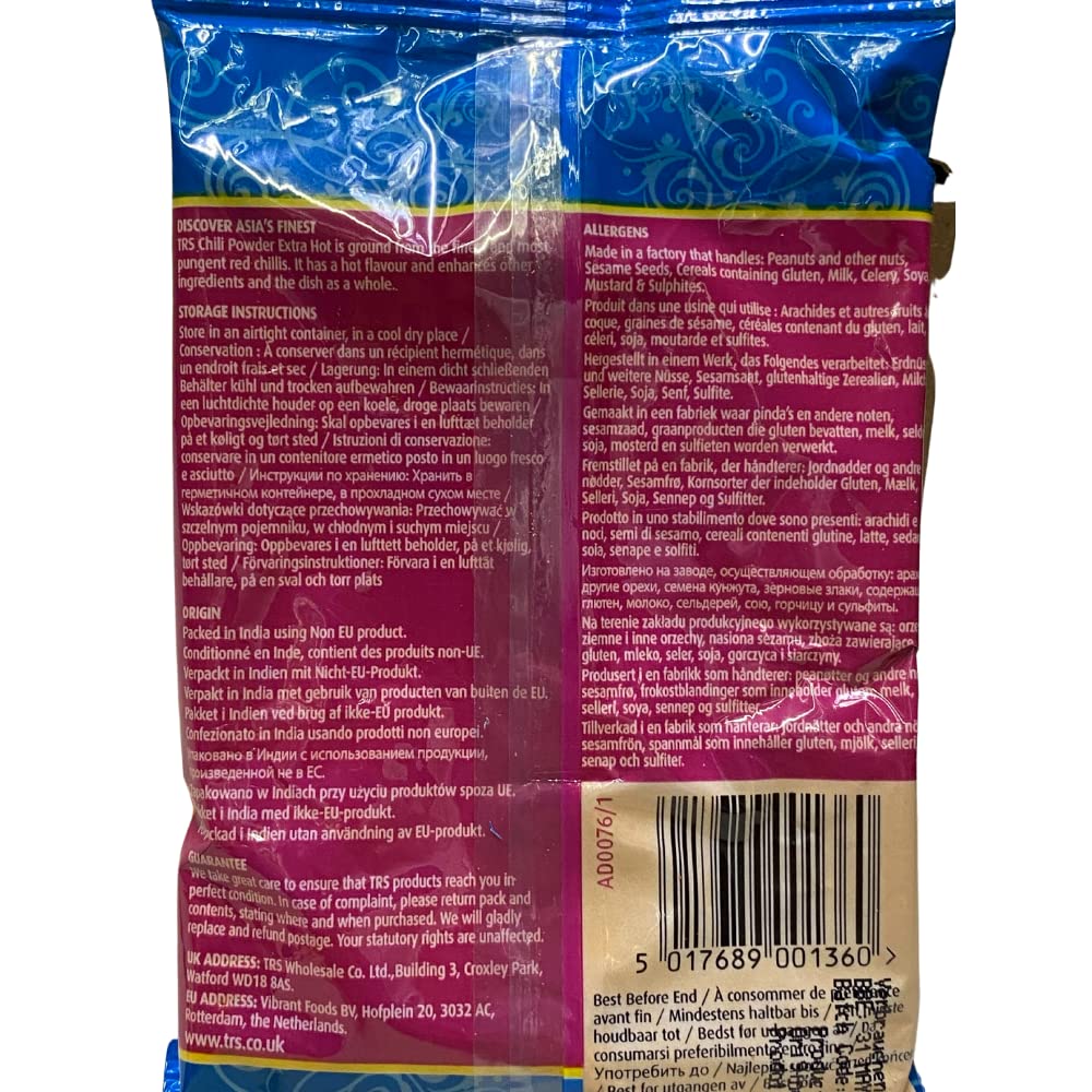 TRS - Chilli Pulver Extra Scharf - (1 X 100 GR) (Packung mit 2) 2