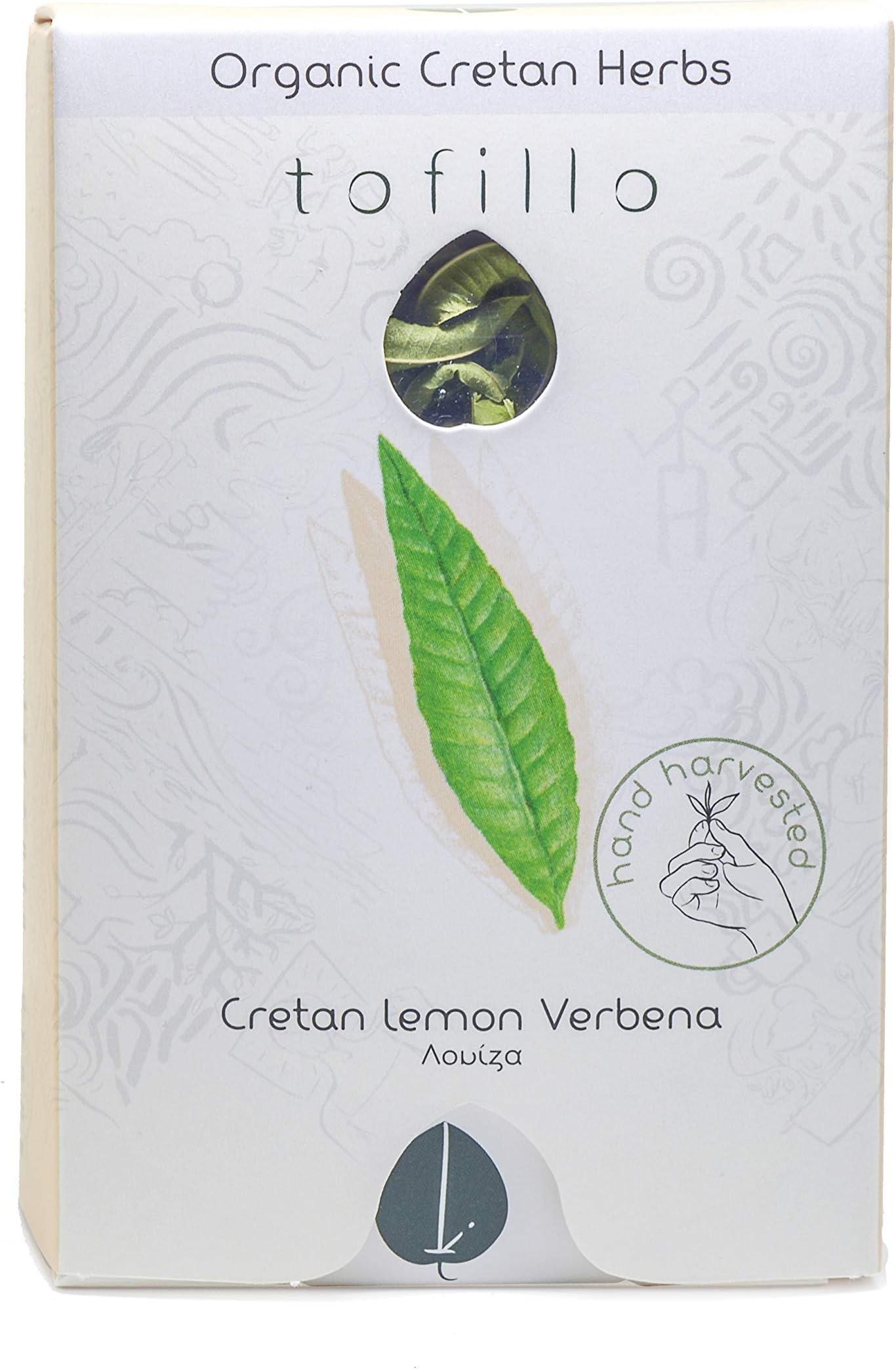 To Fillo Organic Cretan Lemon Verbena, 3g (Pack of 4)