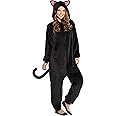 Party City Black Cat Onesie Costume for Girls Costume